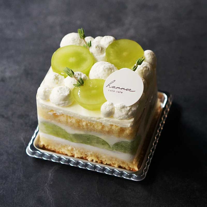 マスカットショートケーキ