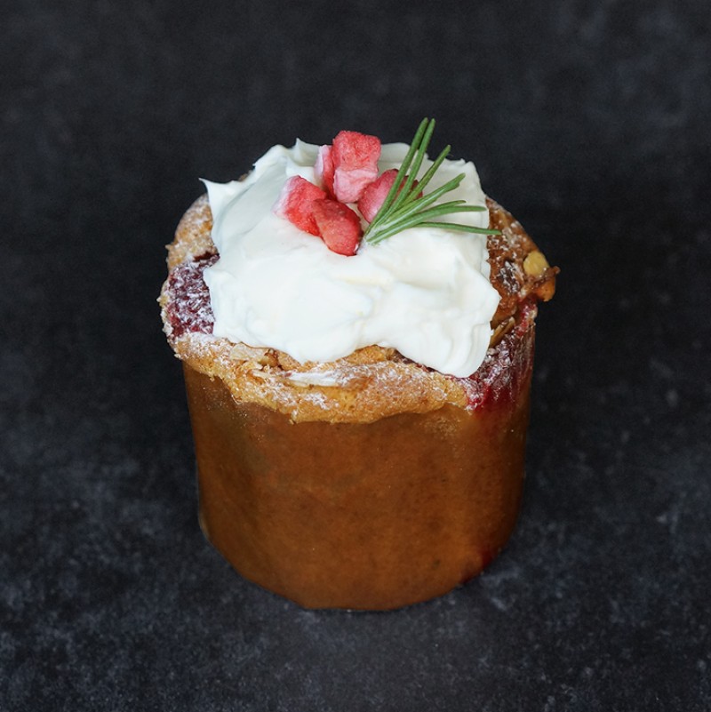 マフィン　〜苺ローズマリー〜