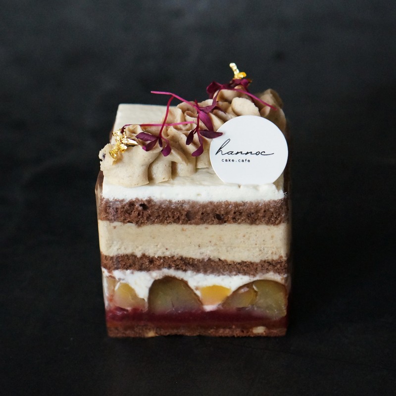 栗のショートケーキ